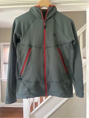 MEC Hooded Zip Lightweight Jacket Sweatshirt Hoodie Athleisure